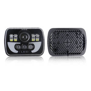 Faro LED de Alta Calidad 5x7 de 7 Pulgadas, 40W, Chip 5050, 9-36V, Luz Alta/Baja, DRL, H4, 6000K, 6000 Lúmenes - Product Image 4