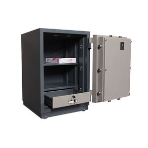 <span class=keywords><strong>Coffre</strong></span>-<span class=keywords><strong>fort</strong></span> ignifuge pour bureau à domicile, antivol, en acier robuste avec deux clés - Product Image 1