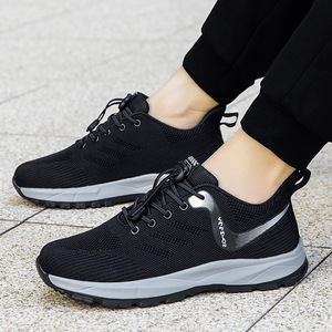 Zapatos para caminar de malla de primavera para personas mayores, mujeres y hombres, suela suave, cómodos, transpirables, zapatos de Fitness, talla Unisex 36-42 - Product Image 4