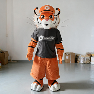 Costume de Mascotte Personnalisé pour Adultes : <span class=keywords><strong>Lion</strong></span>, Personnage de Dessin Animé, Thème Anime, Accessoires Promotionnels, Mascotte Tigre, Costume d'Ours pour Publicité - Product Image 3