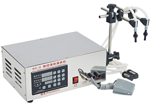 Double Filling Nozzle Electric <b>Pump</b> Liquid Filling Machine KC-280II - Product Image 3