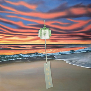 Attrape-soleil rond <span class=keywords><strong>en</strong></span> <span class=keywords><strong>verre</strong></span> <span class=keywords><strong>soufflé</strong></span> Artfamily de haute qualité, style Art déco moderne, avec empreinte de patte, pour la commémoration des animaux de compagnie (chats et chiens), provenant du Jiangsu - Product Image 3