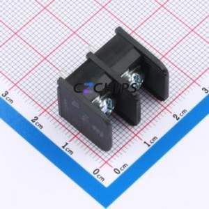 NC6-P107-02 Barrier Terminal Block Through hole Component (THT) Connector 6.35mm 1 2 20A - Product Image 1