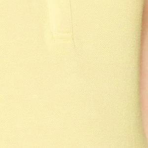 Polo de algodón transpirable de primera calidad para mujer, manga corta, informal, deportivo, para tenis, color amarillo claro. - Product Image 2