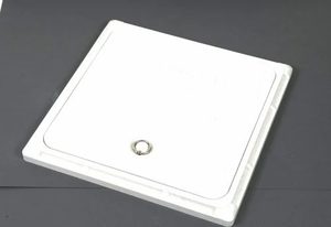 Couvercle de manhole carré blanc en composite pour système de drainage souterrain - Product Image 4