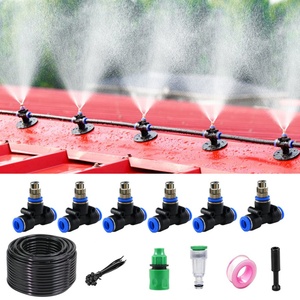 High-Pressure Automatic Watering Artifact 9/12 Pipe Site Dust <b>Spray</b> Equipment PE High Pressure Atomization Garden <b>Spray</b> Nozzle - Product Image 1