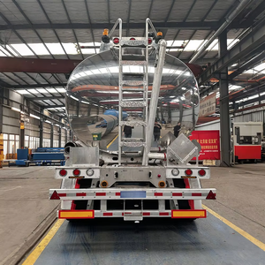 Semirremolque <span class=keywords><strong>Cisterna</strong></span> de Aluminio de Alta Resistencia para Diésel, 45000L, 3 Ejes, Remolque para Transporte de Líquidos, Marca SINO, Shandong, China - Product Image 4
