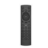 Control Remoto Inalámbrico con Voz y Air Mouse 2.4G BT5.0, Batería AAA, Plástico y Silicona, Universal para Android TV Box, Shield TV, Smart TV, PC
