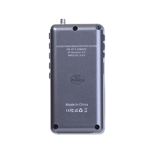 วิทยุ FM ดิจิตอลขนาดพกพา รุ่น Factory Mini พร้อมหน้าจอ LCD แสดงเวลา วันที่ สัญญาณส่งออกสำหรับหูฟังบลูทูธ ช่องรับสัญญาณ USB ชาร์จไฟได้ น้ำหนักเบาพิเศษ - Product Image 2