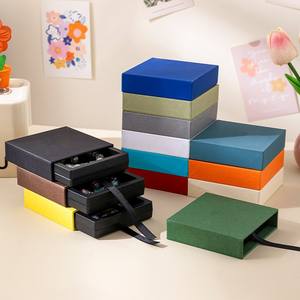 Custom Hot Selling Transparent PE Film Ring Display and Jewelry <b>Box</b> Necklace Luxury Bracelet Black Jewelry Display Packaging <b>Box</b> - Product Image 6