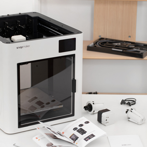 Impresora 3D <span class=keywords><strong>Snapmaker</strong></span> U1 Multicolor con Extrusores Independientes, Alta Velocidad de 500 mm/s, 270x270x270 mm, Conexión WiFi, en Stock, Envío Rápido - Product Image 3