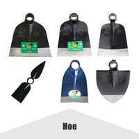 Houe en acier ferroviaire Jembe H304 3.0LB 2.5LB avec manche en bois, protection antirouille, noire, pour le marché ougandais