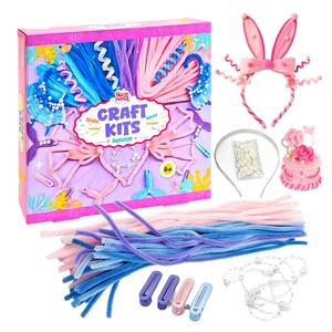 OEM/ODM DIY ลวดเชนิลล์ ลวดปุย ลวดทำความสะอาดท่อ สำหรับงานประดิษฐ์ พร้อมแท่งบิดเกลียว <span class=keywords><strong>ของเล่น</strong></span>เสริมพัฒนาการเด็ก งานฝีมือสร้างสรรค์ - Product Image 1