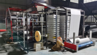 Système de tissage circulaire à grande vitesse et à économie d'énergie à 6 navettes pour la production de sacs tissés en PP et HDPE