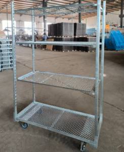 Carrito de Metal para Exteriores con Ruedas, Precio Favorable, Carrito de Goma para Compras y Herramientas, Personalización OEM Disponible - Product Image 6