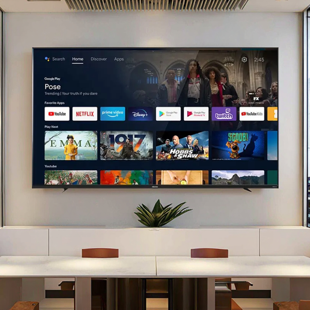 32-Inch Smart Android LED TV with WiFi, HD Display, LAN Port & Built-in Streaming Apps – Ideal for Hotels, Offices & Home Entertainment - View 3