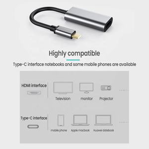 Adaptador USB-C a HDMI 4K, Compatible con 4K 30Hz y 4K 60Hz, Macho a Hembra, Cable Adaptador 4K HD Plug and Play - Product Image 4
