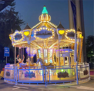 Manège pour enfants Yamoo Yamoo57H à 16 places <span class=keywords><strong>en</strong></span> alliage, capacité de 500 kg, pour usage intérieur/extérieur, idéal pour les centres commerciaux - Product Image 1