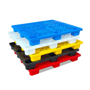 พาเลทพลาสติก HDPE ยูโร ขนาด 9 ฟุต แบบหน้าเดียว 4 ทางเข้า สำหรับใช้ในคลังสินค้าอุตสาหกรรม โครงเหล็ก ยี่ห้อ <span class=keywords><strong>SHUNMEI</strong></span> รับน้ำหนักได้ 1 ตัน - Product Image 5