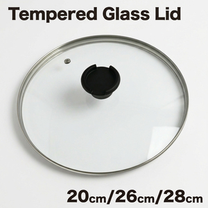 Stocked Camping Tempered Glass Food Hot <b>Pot</b> Cover <b>Lid</b> With Convenient Chopstick Rest - Product Image 1