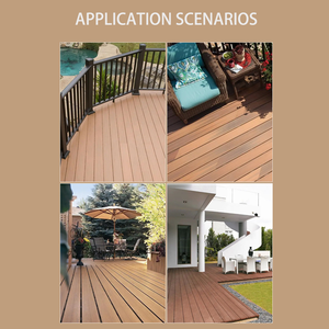 Commercial Grade WPC Deck Panel High Strength Composite Flooring WPC <strong>Decking</strong> Outdoor - Product Image 3