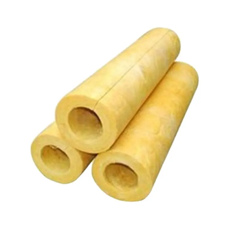 sound fireproof insulation pipe glass wool reinforced tube properties thermal insulation pipe