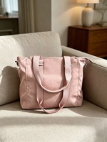 Sac fourre-tout en nylon imperméable style coréen avec fermeture éclair, sac à bandoulière décontracté pour usage quotidien, marron noir, design Martin