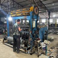 Rollo de Malla Metálica Galvanizada en Caliente Económica para Cercas Agrícolas, Alambre de Hierro Galvanizado Cuadrado Ondulado para Ganado, Cerdos y Cabras