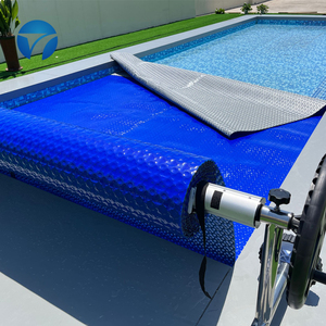 Couverture chauffante solaire, couverture d'extérieur, économique, à Double bulle/quatre bulles pour la <span class=keywords><strong>piscine</strong></span>, en promotion, - Product Image 6