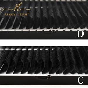Pinky leem Pestanas, cils individuels mats, Pestanas en gros, cils en cachemire volumineux, plateau de cils faciles à éventailer, extension de cils Wimpern - Product Image 3