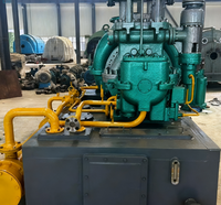 Turbin Uap Tekanan Balik Industri Kimia 3MW dengan Motor dan Pompa untuk Pabrik Kogenerasi Biomassa Berbahan Bakar Limbah Kelapa Sawit