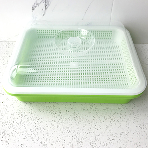 Haute Qualité D'intérieur À <span class=keywords><strong>La</strong></span> Maison De <span class=keywords><strong>Plantation</strong></span> De Haricots Durable et Propre En Plastique PP De Germes De Soja De Plateau - Product Image 2