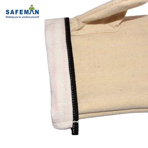 Fabrikpreis SAFEMAN 2*2 Robuste Baumwoll-Canvas-Arbeitshandschuhe Hitzebeständige Mehrzweckhandschuhe zu Günstigen Preisen - Product Image 6