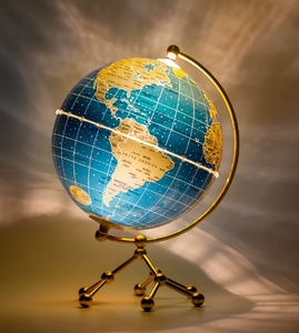 Nuevo Globo Terráqueo de Lujo con Forma de <span class=keywords><strong>Velero</strong></span>, Modelo Mejorado, con Iluminación, Adorno de Regalo - Product Image 4