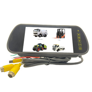 JPM-07B 7 "1080P IPS sao lưu hệ thống máy ảnh đảo ngược gương Monitor Kit cho xe tải Trailer - Product Image 6