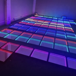 Remote Wifi <span class=keywords><strong>Sd</strong></span> Mdx Control 3d Effect Infinity <span class=keywords><strong>Led</strong></span> Dance Floor Dj Spiegelglas <span class=keywords><strong>Led</strong></span> Dansvloer Voor Nachtclub/Modeshow - Product Image 2