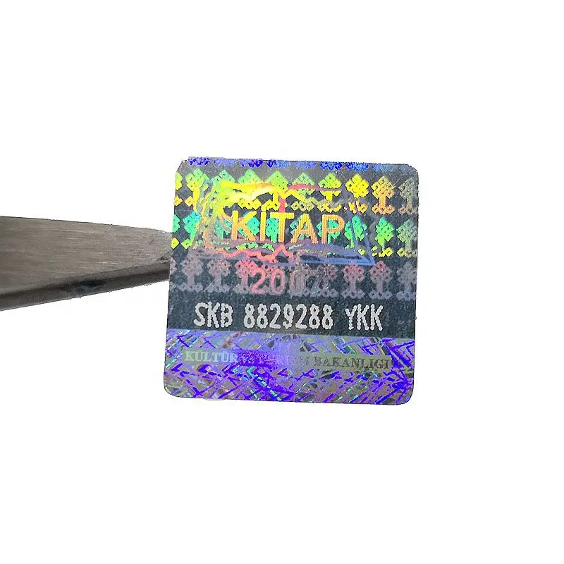 Manufacturer customized design printing serial numbers hologram