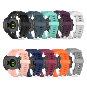 Bandes TPE de remplacement à dégagement rapide avec outils gratuits Bracelets de montre en silicone pour <span class=keywords><strong>Garmin</strong></span> <span class=keywords><strong>Forerunner</strong></span> <span class=keywords><strong>45</strong></span> / <span class=keywords><strong>45S</strong></span>/Swim 2 - Product Image 3