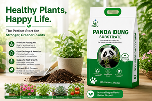 Sustrato de Excremento de Panda, Mezcla de Tierra Orgánica para Macetas, para Suculentas, Plantas de Interior, Flores, Plántulas y Jardinería Doméstica - Product Image 3