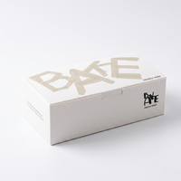 Boîtes à pâtisserie blanches personnalisées, emballages de boulangerie imprimés sur mesure pour gâteaux, desserts, croissants, plats à emporter, qualité alimentaire, vente en gros
