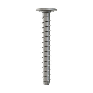 Vis à béton à tête hexagonale Titen Turbo Style, fixateur de maçonnerie robuste plaqué zinc pour blocs et briques - Product Image 1