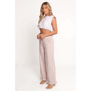 Pantalon polyvalent pour femme, confortable au quotidien, conçu avec un tissu respirant, coupe décontractée et design simple, idéal pour le bureau ou les occasions décontractées. - Product Image 3