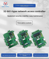 Panel de Control de Acceso a Redes TCP/IP, Sistema de Control de Acceso para 4 Puertas, Salida RFID, Lector Wiegand, Software Gratuito