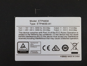 ETP4830-A1แหล่งจ่ายไฟแบบฝังตัวที่ SMU01A สำหรับการสื่อสารโทรคมนาคม - Product Image 6