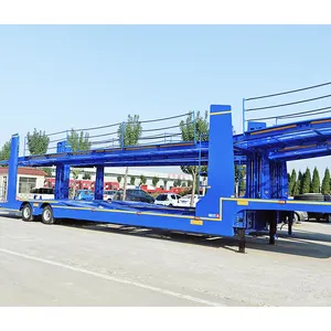 Precio de fábrica 8 10 Car Carrier Remolque Transporte Remolque Car Transporter Trailer Fabricante para la venta