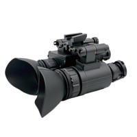 Lunettes de vision nocturne à fusion binoculaire avec résolution 640x512, FOM1400+, dispositif d'imagerie double, étanche IP67, autonomie de 6 heures
