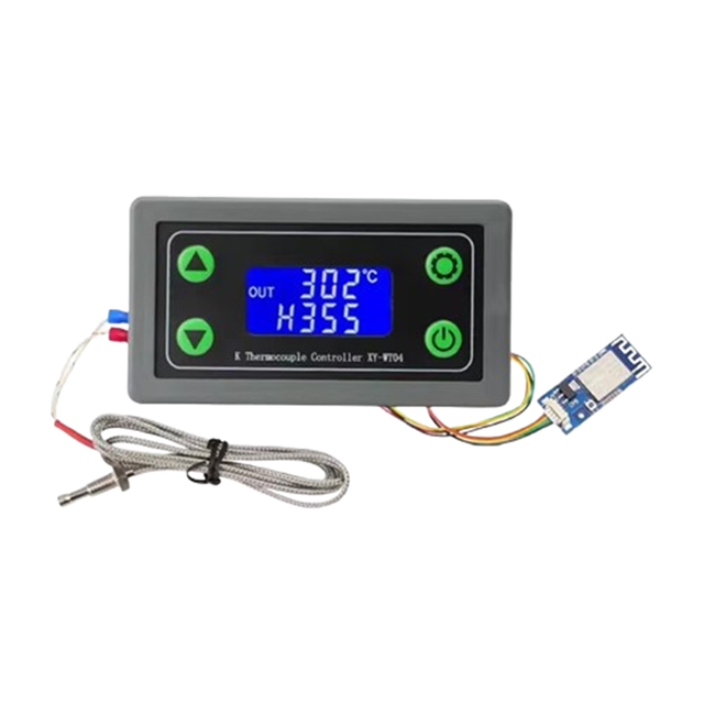 XY-T04 Digital Thermostat Wifi Remote High Temperature XY-T04 K-type Thermocouple High Temperature Controller -99~999C XY-T04W