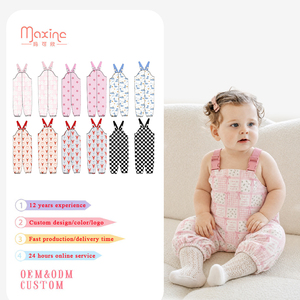 Pantaloni Lunghi Impermeabili per Bambine, Salopette con Pettorina Alta, Pantaloni Personalizzati per Neonati, Vendita all'Ingrosso - Product Image 3