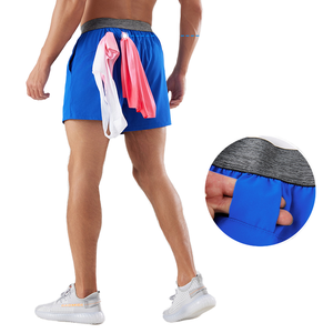 Pantaloncini da uomo Janya per corsa all'aperto, basket e allenamento, casual, con elastico in vita, personalizzabili con logo, traspiranti e ad asciugatura rapida - Product Image 1