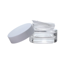 Ensemble de soins de la peau rose dégradé de couleur personnalisé de haute qualité emballage bouteille en verre de lotion vide rose avec bouchon